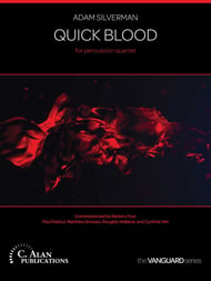 Quick Blood Percussion Quartet cover Thumbnail